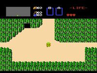 une photo d'Ã©cran de The Legend of Zelda sur Nintendo Nes